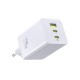 Мережевий зарядний пристрій Baseus EnerFill FE11 Fast Charger 2C+U 100W EU Moon White (P10182102213-00)