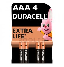 Батарейка DURACELL LR03 (АAA) MN2400 1x4 шт (157186)