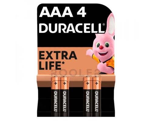 Батарейка DURACELL LR03 (АAA) MN2400 1x4 шт (157186)