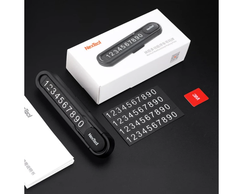 Паркувальна карта Xiaomi NEXTOOL Multifunctional Parking Sign Black (NE20140)
