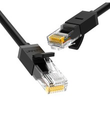 Кабель UGREEN NW102 Cat 6 U/UTP Lan Cable 1m (Black)(UGR-20159) (UGR-20159)