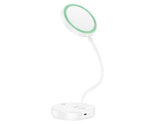 Світильник HOCO HX14 5W. 800 mAh Dazzling desktop lamp White (6942007671835)