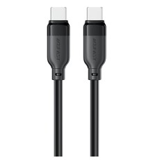 Кабель ACEFAST C16-03, Type-C to Type-C, 60W, 1.2m, TPE, TPU connectors, Black (6974316283805)