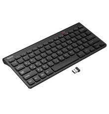 Клавіатура HOCO GM70 Dragon 2.4G wireless mini keyboard(Ukrainian version) Black (6942007678957)