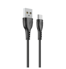 Кабель Wibrand Boa PVC charging data cable Type-C 1m Black (WI.DC/BO1B-UC)