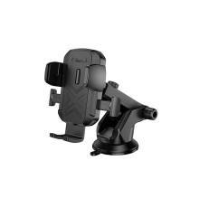 Автотримач для телефона HOCO H65 Gamble one-button car holder(center console) Black (6942007641173)