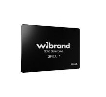 Накопичувач SSD Wibrand Spider 480GB 2.5" 7mm SATAIII Standard (WI2.5SSD/SP480GBST)