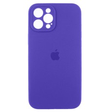 Чохол для смартфона Silicone Full Case AA Camera Protect for Apple iPhone 12 Pro Max 22,Dark Purple (FullAAi12PM-22)