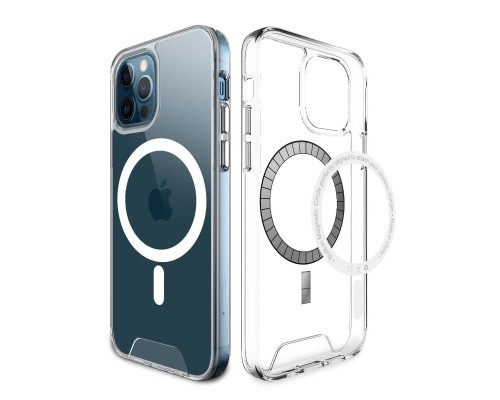 Чохол для смартфона Space Magnetic for Apple iPhone 15 Transparent (SpaceMAG15Clear)
