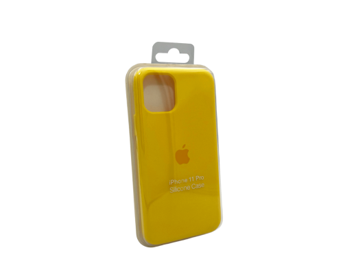 Чохол для смартфона Silicone Full Case AA Open Cam for Apple iPhone 11 Pro кругл 56,Sunny Yellow (FullOpeAAKPi11P-56)