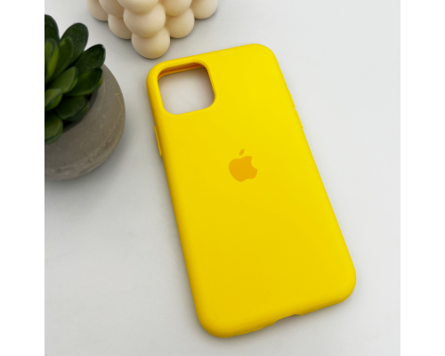 Чохол для смартфона Silicone Full Case AA Open Cam for Apple iPhone 11 Pro кругл 56,Sunny Yellow (FullOpeAAKPi11P-56)