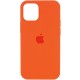 Чохол для смартфона Silicone Full Case AA Open Cam for Apple iPhone 12 Pro Max 52,Orange (FullOpeAAi12PM-52)