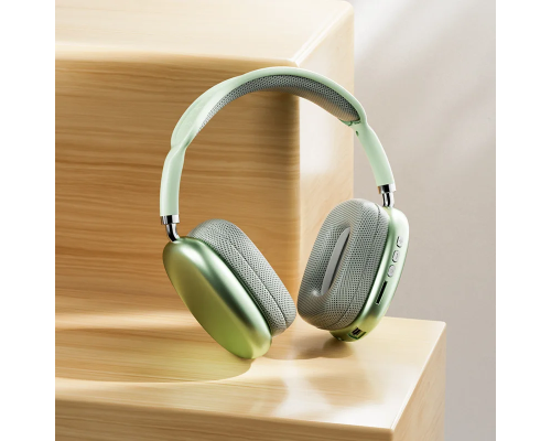 Бездротові накладні навушники HOCO W35 Air Triumph BT headset Green (6942007616362)