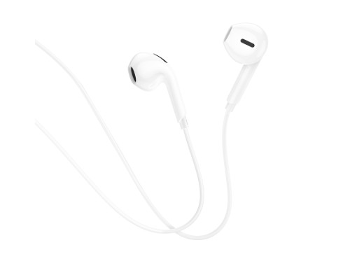 Навушники дротові BOROFONE BM71 (3.5mm) White (6974443386646)