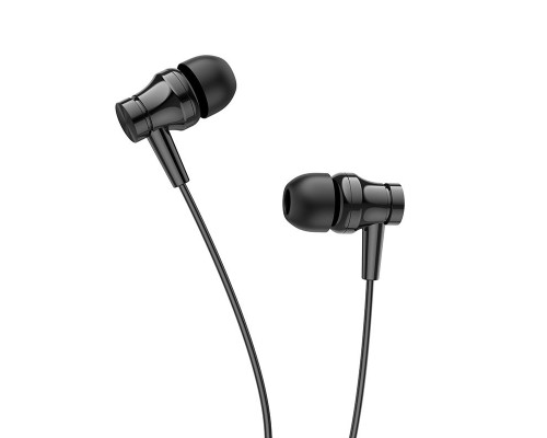 Навушники дротові BOROFONE BM67 (3.5mm) Black (6974443382891)