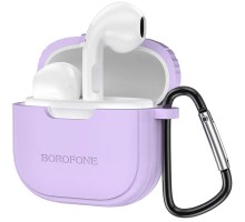 Бездротові навушники TWS BOROFONE BW29 Charm true wireless BT headset Taro Purple (6974443389777)