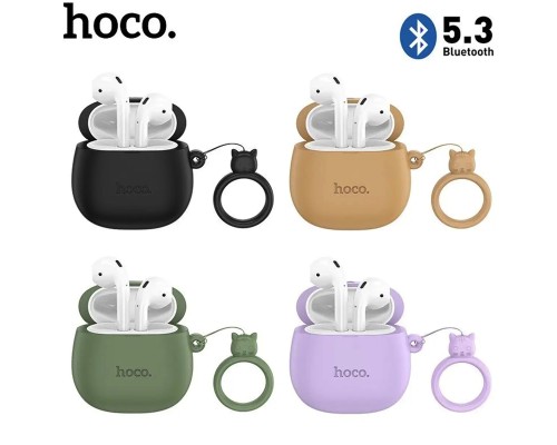 Бездротові навушники TWS HOCO EW45 True wireless stereo headset Caramel Cat (6931474789242)
