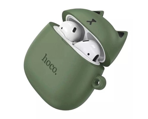 Бездротові навушники TWS HOCO EW45 True wireless stereo headset Forest Cat (6931474789235)