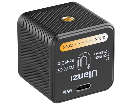 Відеосвітло Ulanzi L2 Bi-color COB Vedio Light, IP6, 5W, Black (3051) (3051)