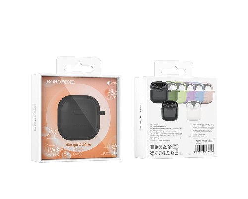 Бездротові навушники TWS BOROFONE BW29 Charm Space Black (6974443389753)