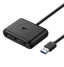 USB-хаб UGREEN USB 3.0 Hub  0.5m (Black) (UGR-20290)