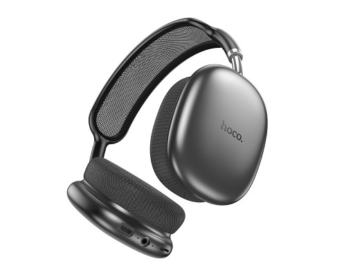 Бездротові накладні навушники HOCO W55 Pleasing BT headphones Deep Space Gray (6942007632683)