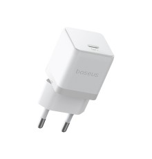 Мережевий зарядний пристрій Baseus Palm Fast Charger 1C 30W EU Moon White (P10111605213-00)