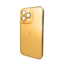 Чохол для смартфона AG Glass Sapphire Frame MagSafe Logo for Apple iPhone 12 Pro Gold (AGSappiFRP12PGold)