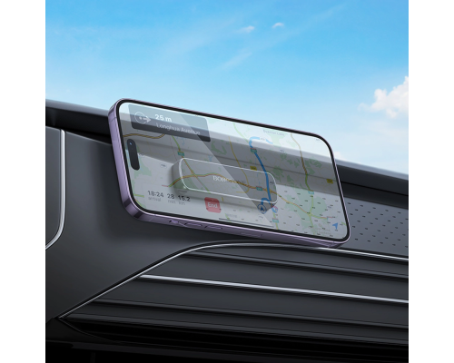 Автотримач для телефона BOROFONE BH121 Eternal magnetic car holder Black Gray (6941991115271)