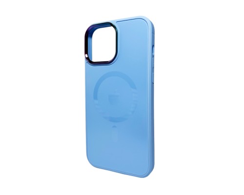 Чохол для смартфона AG Glass Sapphire MagSafe Logo for Apple iPhone 15 Pro Max Sierra Blue (AGSappiP15PMSierra)