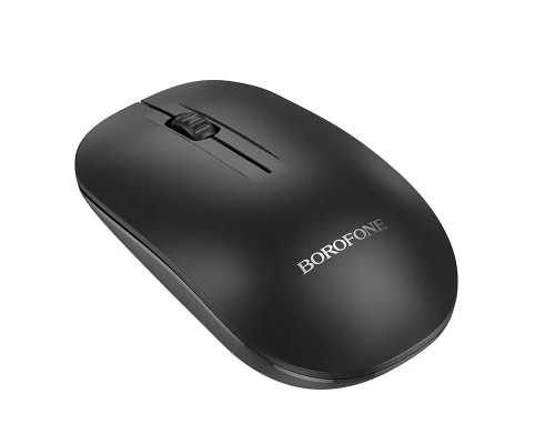 Маніпулятор миша BOROFONE BG14 Planet 2.4G business wireless mouse Black (6941991113376)