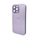 Чохол для смартфона AG Glass Matt Frame Color Logo for Apple iPhone 15 Pro Max Light Purple (AGMattFrameiP15PMLPurple)