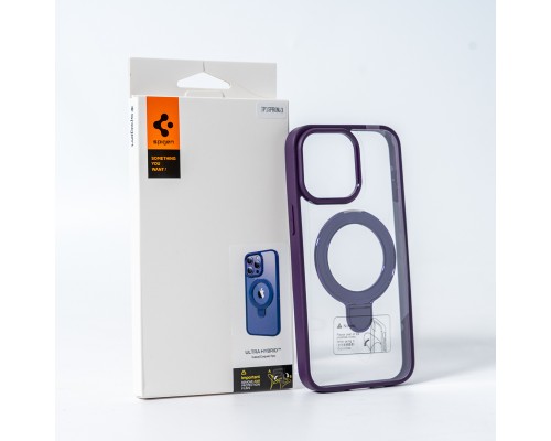 Чохол для смартфона Spigen AAA Magnetic Ring for Apple iPhone 15 Pro Max Purple (SPGMGRING15ProMaxPurple)