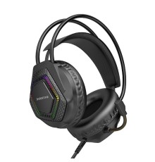 Навушники ігрові BOROFONE BO105 Thunder gaming headphones Black (6974443389227)