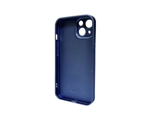 Чохол для смартфона AG Glass Matt Frame Color Logo for Apple iPhone 14 Navy Blue (AGMattFrameiP14Blue)