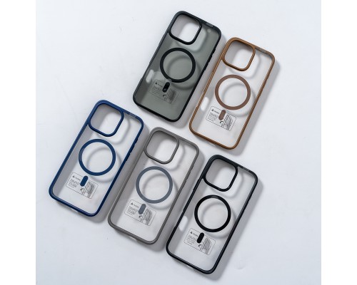 Чохол для смартфона Spigen AAA Magnetic Color for Apple iPhone 15 Pro Blue (SPGMGCOL15ProBlue)