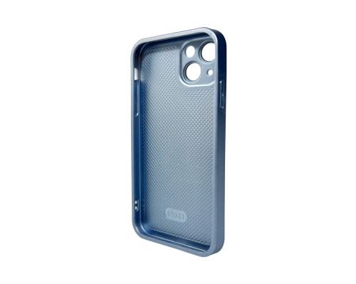 Чохол для смартфона AG Glass Matt Frame Color Logo for Apple iPhone 12 Sierra Blue (AGMattFrameiP12LBlue)