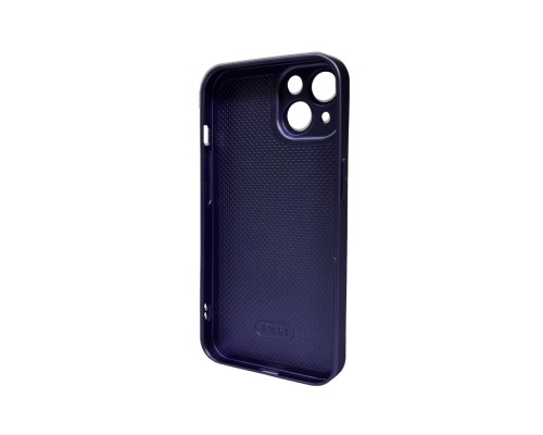 Чохол для смартфона AG Glass Matt Frame Color Logo for Apple iPhone 15 Deep Purple (AGMattFrameiP15Purple)