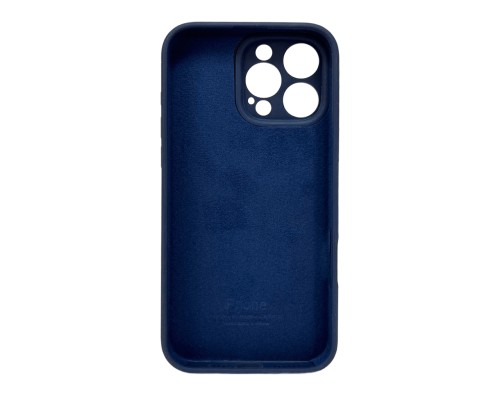 Чохол для смартфона Silicone Full Case AA Camera Protect for Apple iPhone 16 Pro 7,Dark Blue (FullAAi16P-7)