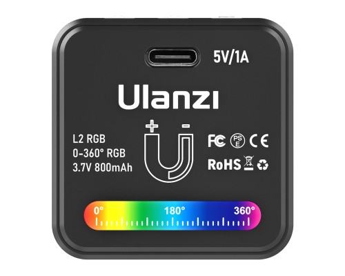 Відеосвітло Ulanzi Vijim L2 RGB COB VEDIO LIGHT, 4W (UV-2878 L2 RGB) (2878)