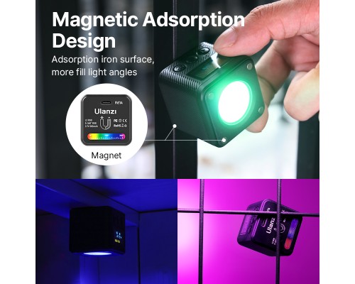 Відеосвітло Ulanzi Vijim L2 RGB COB VEDIO LIGHT, 4W (UV-2878 L2 RGB) (2878)