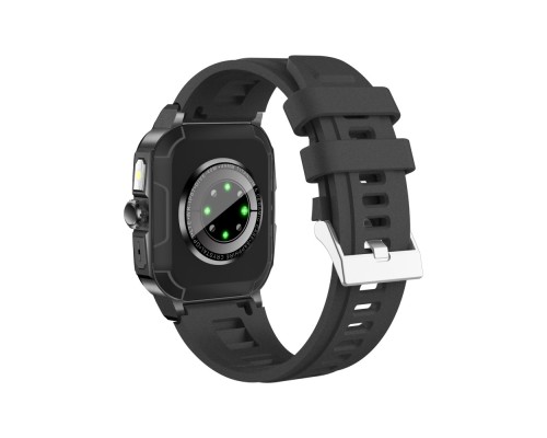 Смарт-годинник W&O X7 Plus 44mm. 300 mAh. IP67 Black (WOX7PBL)