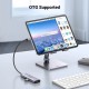 USB-хаб UGREEN CM511 USB-C To HDMI+3*USB 3.0 A+PD Power Converter (UGR-15597)