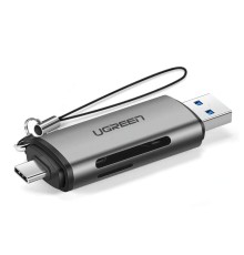 Кардрідер UGREEN CM185 USB-C/USB-A Card Reader (UGR-50706) (UGR-50706)