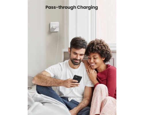 Мережевий зарядний пристрій UGREEN CD137 Fast Charging Power Adapter with PD 20W EU (White) (UGR-60450) (UGR-60450)