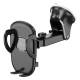Автотримач для телефона HOCO H9 General car holder(center console) Black (6931474791573)