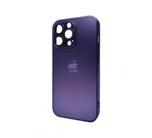 Чохол для смартфона AG Glass Matt Frame Color Logo for Apple iPhone 12 Pro Deep Purple (AGMattFrameiP12PPurple)