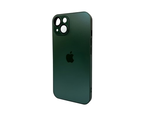 Чохол для смартфона AG Glass Matt Frame Color Logo for Apple iPhone 15 Cangling Green (AGMattFrameiP15Green)