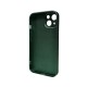 Чохол для смартфона AG Glass Matt Frame Color Logo for Apple iPhone 15 Cangling Green (AGMattFrameiP15Green)