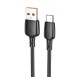 Кабель BOROFONE BX93 Super power 100W charging data cable Type-C Black (6941991103179)